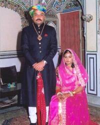Kunwar Manveer Singh and Kunwarani Harshita Kumari