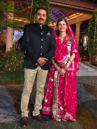 Kr Anirudh Singh and Kuwarani Arpita Singh