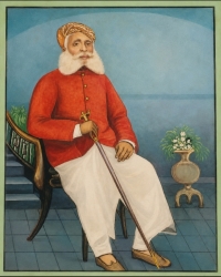 Mewar Grah Hakim Man Singh Ji Saheb, son of Thakur Saheb Bhim Singh Ji Kuncholi
