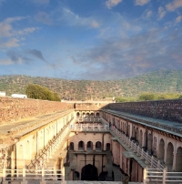 Neemrana Stepwell is the second largest and deepest stepwell in Asia. It was built in the 18th century by Maharaja Maha Singh, the great Chauhan Rajput ruler of Neemrana State.