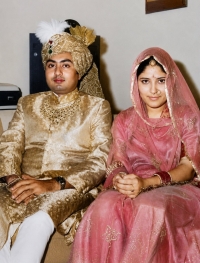H.H Maharaja PrithviBir Singh Deo and his wife Maharani Kavitakumari Rathore